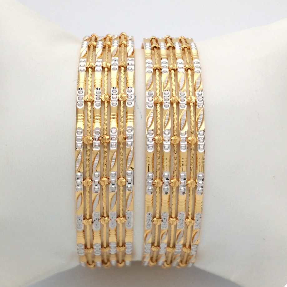 Gold Hallmark TAR MANI Bangle - SML896