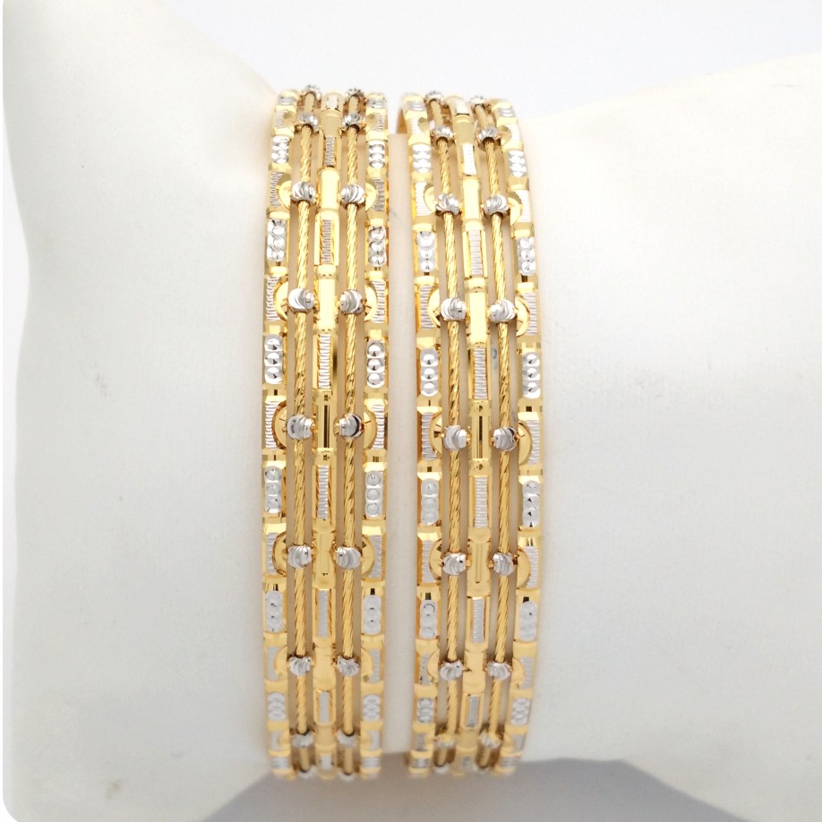 Gold Hallmark TAR MANI Bangle - SML893