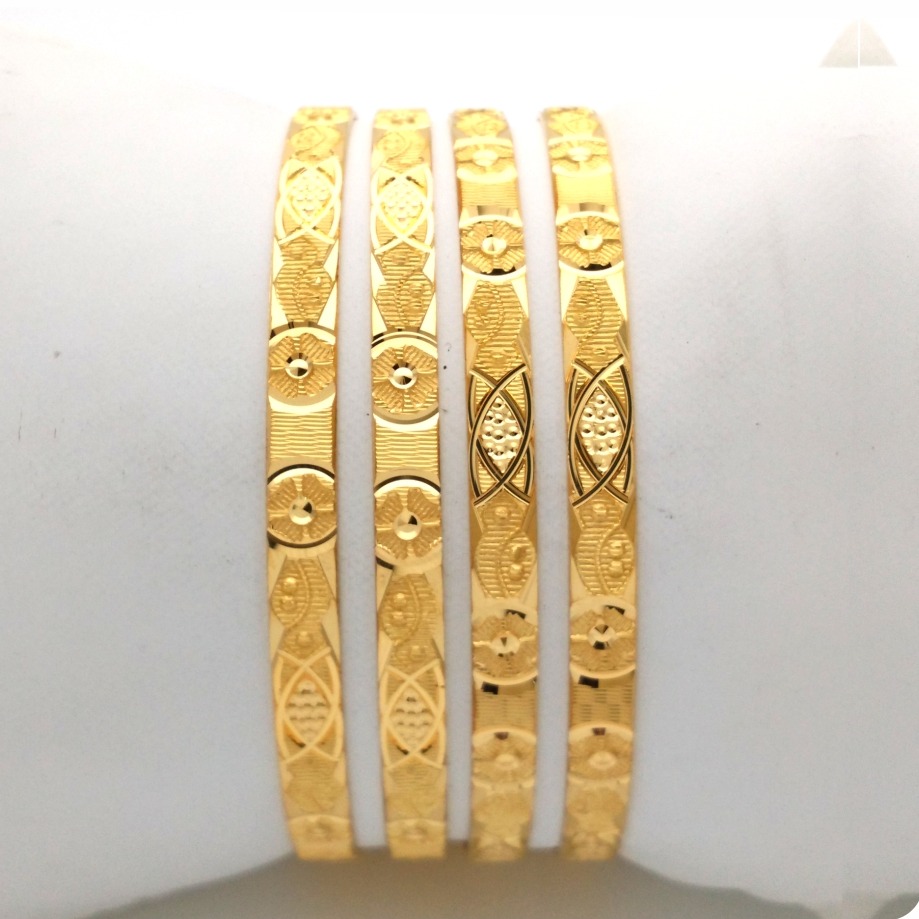 Gold Hallmark KHILA Bangle - PK878