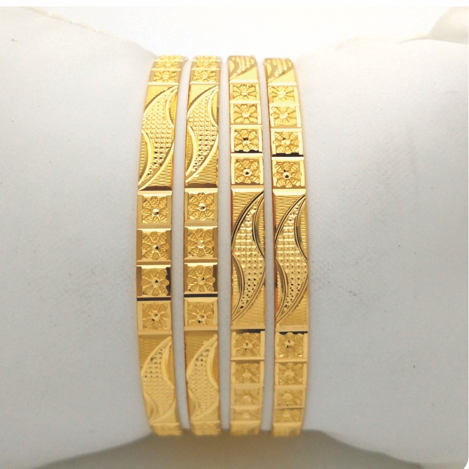 Gold Hallmark KHILA Bangle - PK876