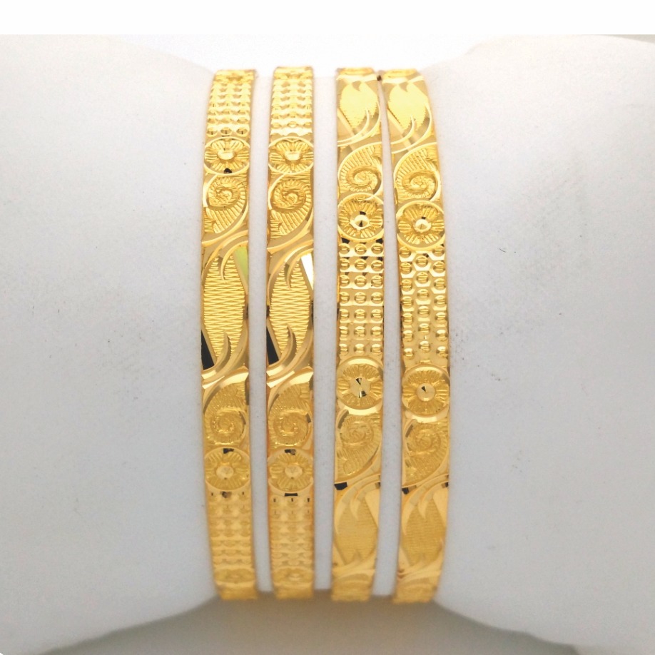 Gold Hallmark KHILA Bangle - PK873