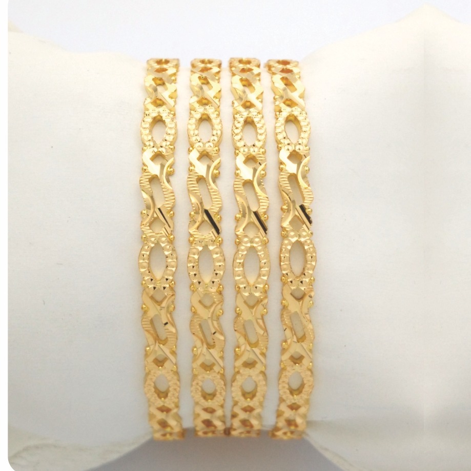 GOLD HALLMARK RAWA BANGLE - 2LR824