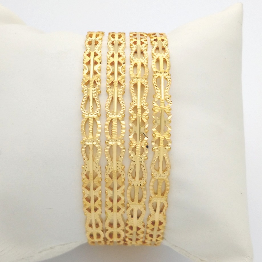 GOLD HALLMARK RAWA BANGLE - 3LR817