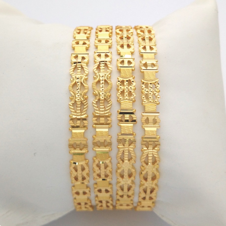 GOLD HALLMARK RAWA BANGLE - 3LR816
