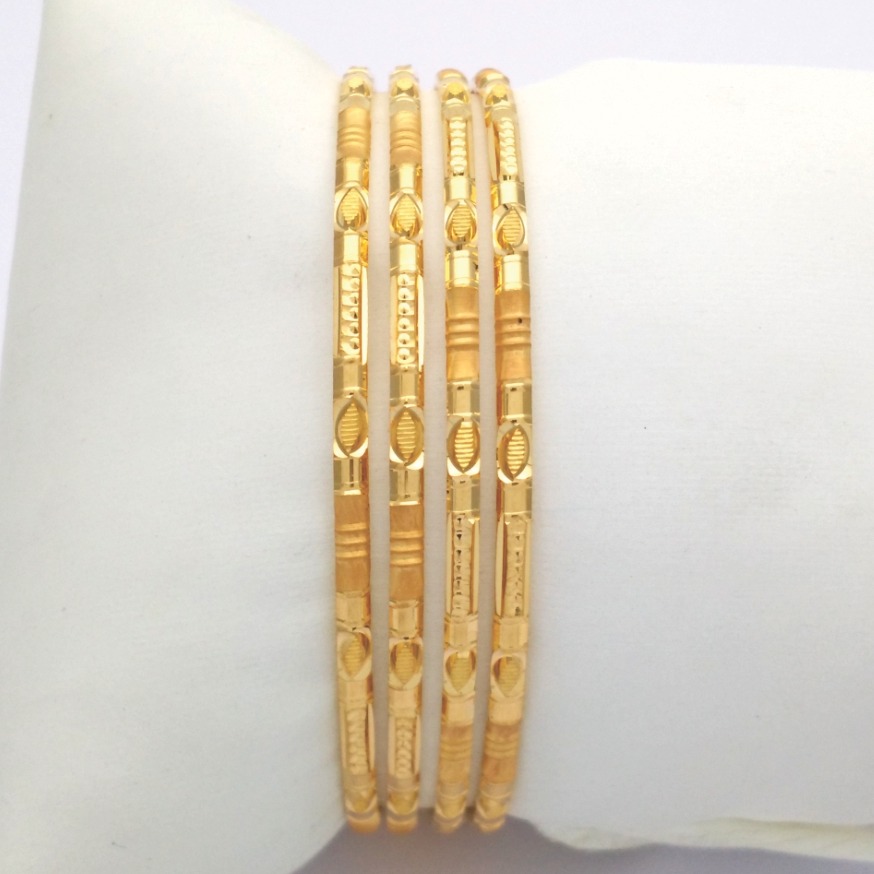 Gold Hallmark Goal Bangle - GO810