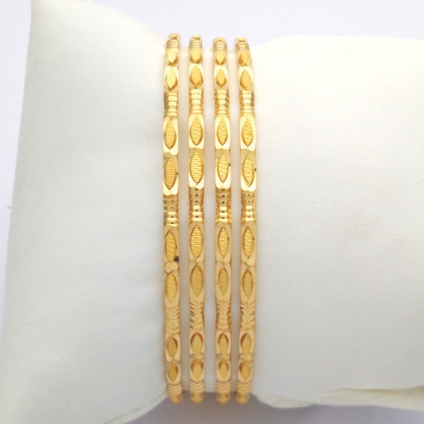 Gold Hallmark Goal Bangle - GO809