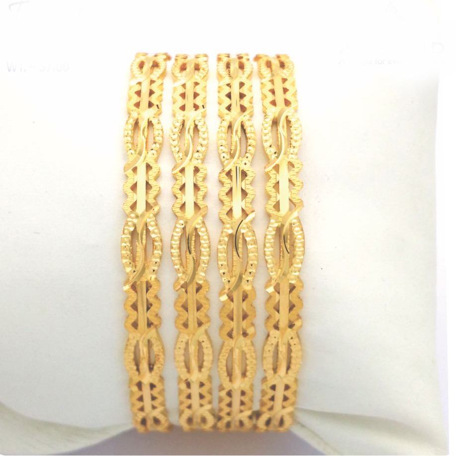 Gold Hallmark RAWA Bangle - 3LJ793