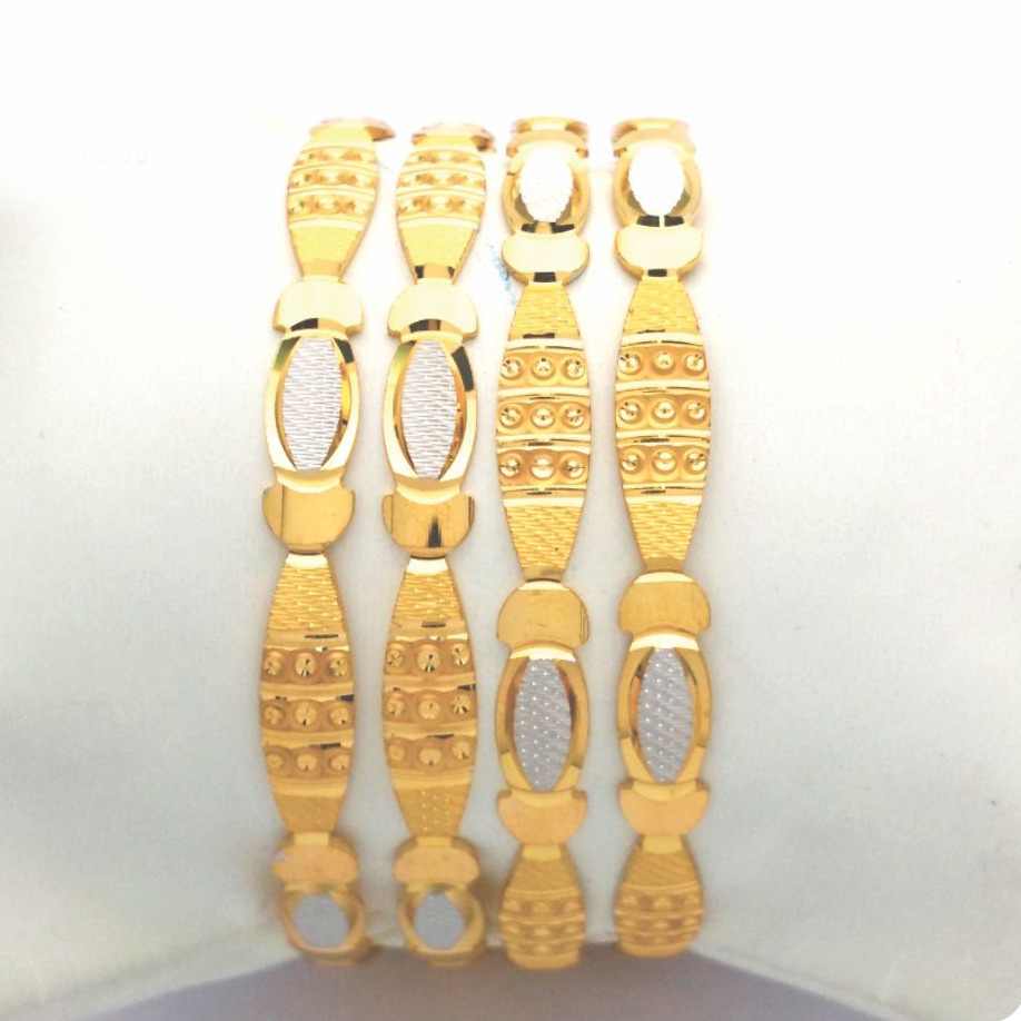 Gold Hallmark Cnc PATLA Bangle - CP788