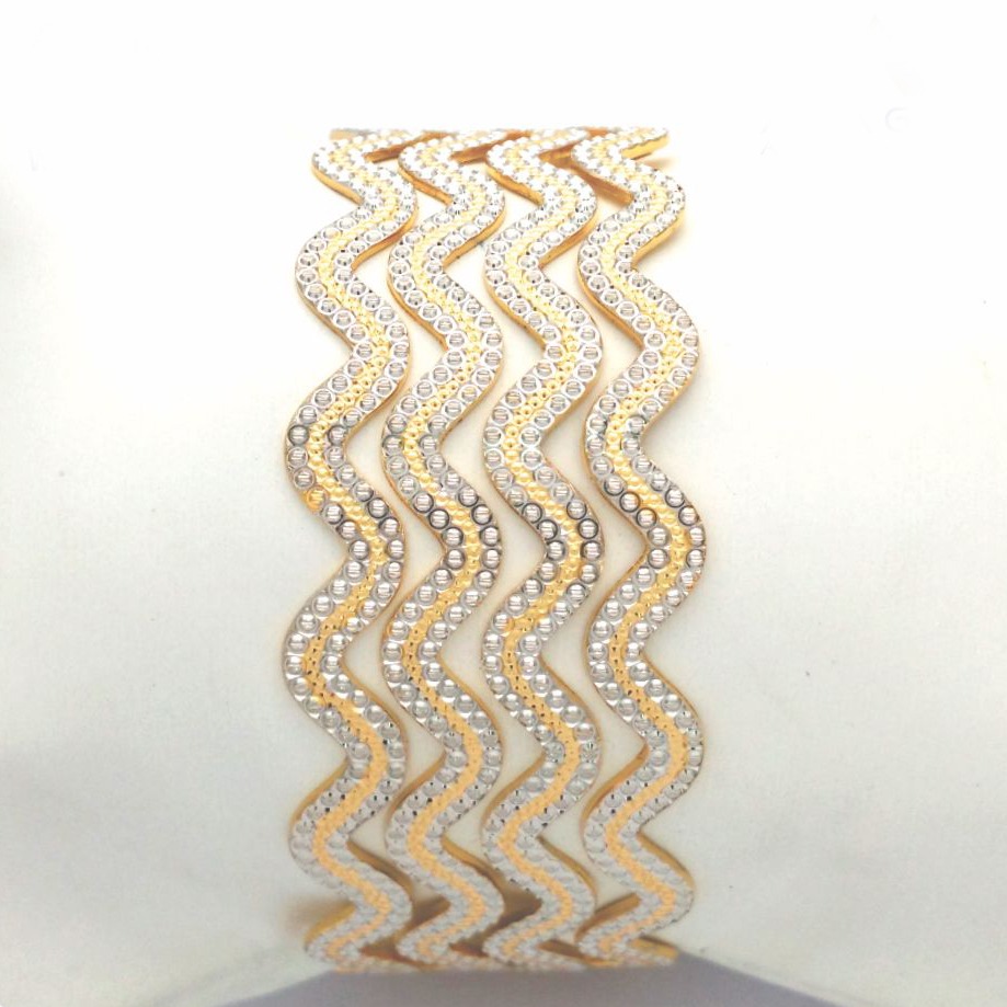 Gold Hallmark CNC PATLA Bangle -CP783