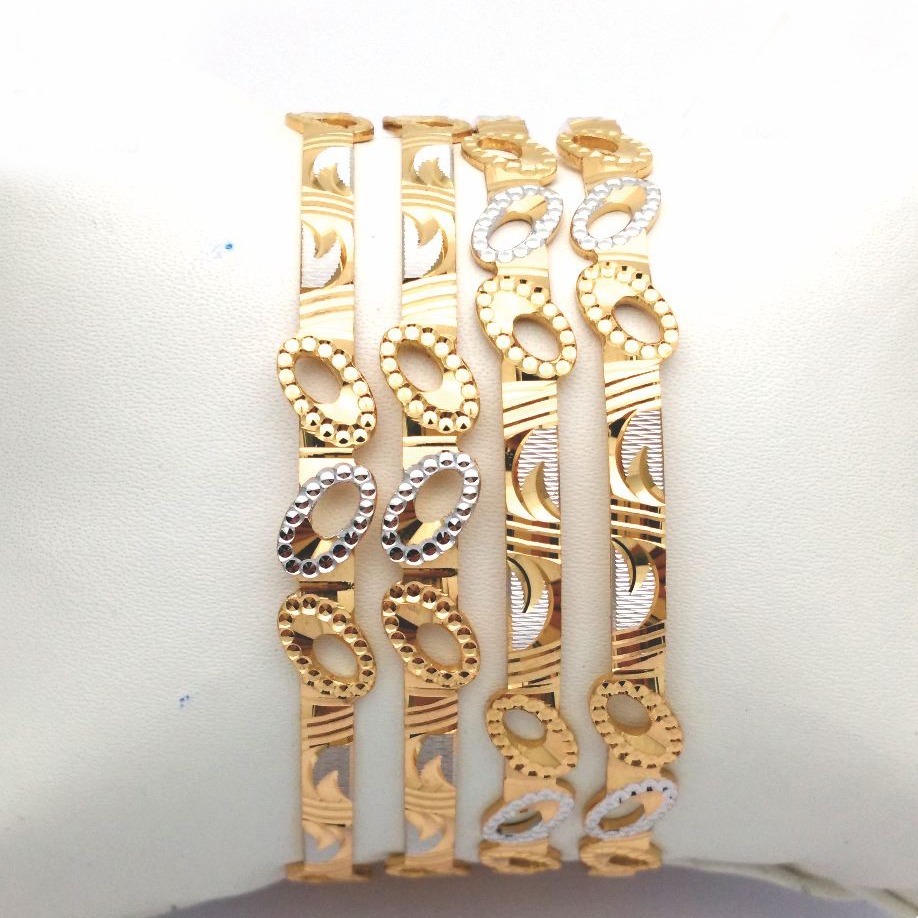 Gold hallmark cnc bangle - cp658