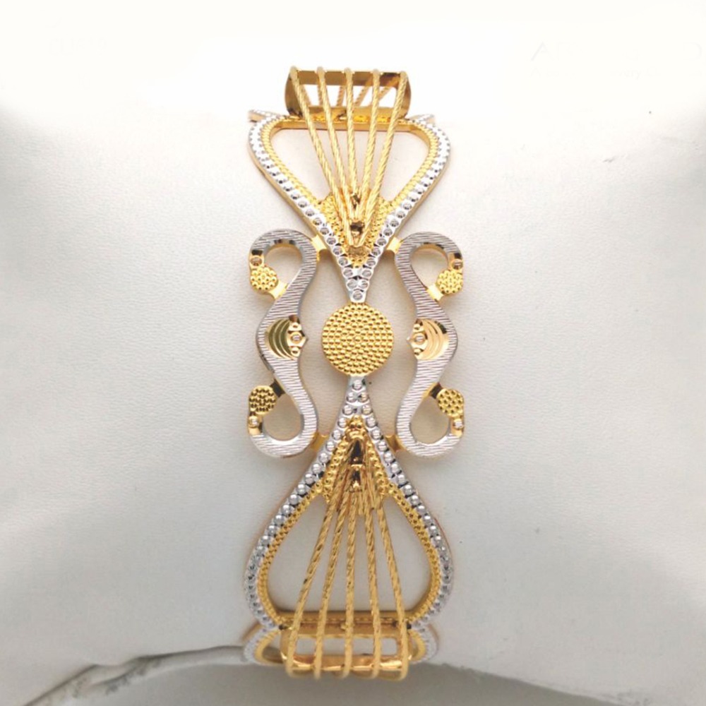 Gold hallmark cnc +TAR bangle - CLJ619