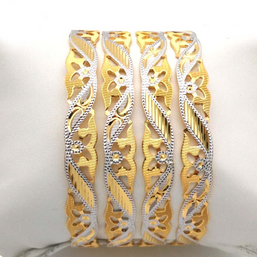 Gold Hallmark Cnc bangle - CP590