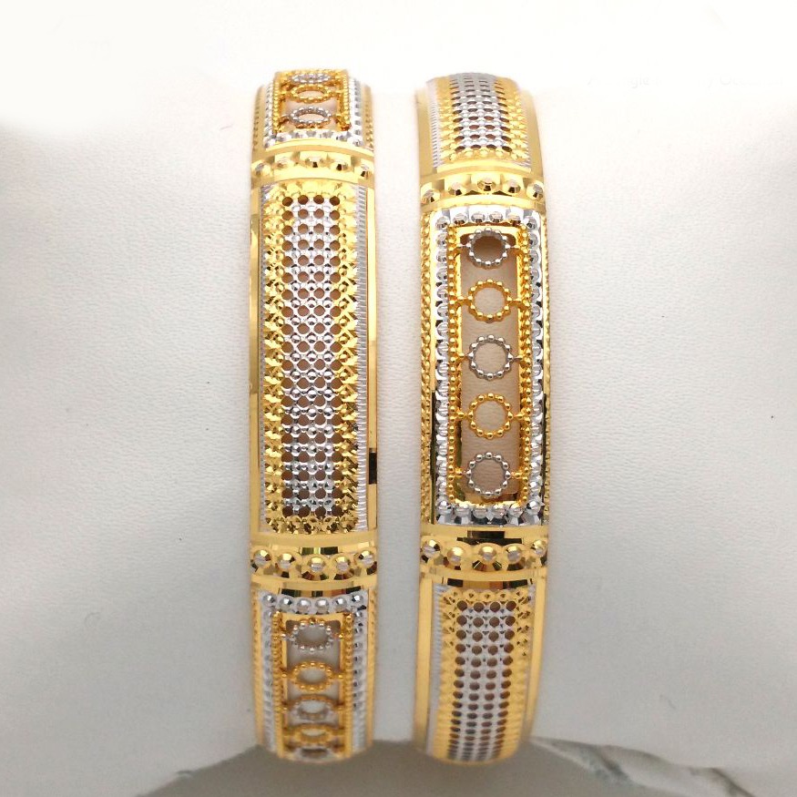 916 CNC POKAL+JALI LASER JOINT BANGLES-CLJ579
