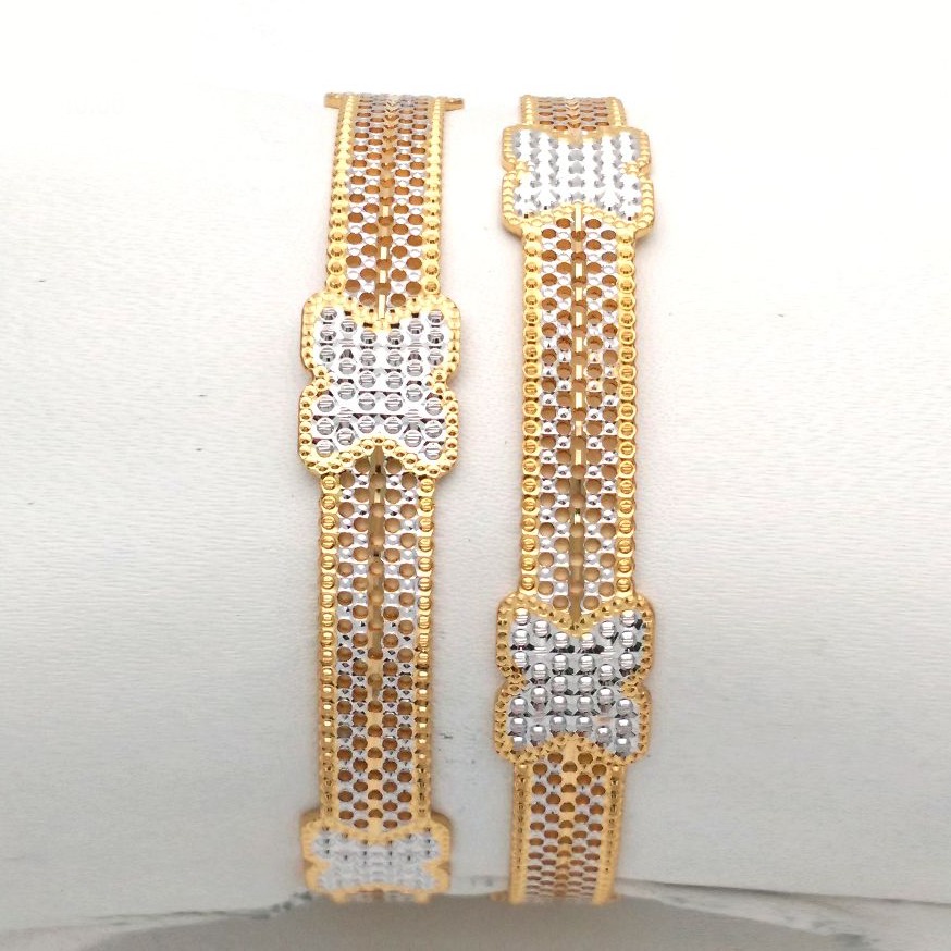 Gold hallmark cnc bangle - cp565