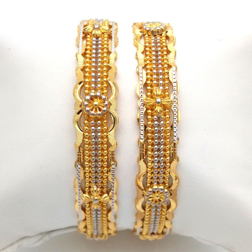 916 gold hallmarked bangle-slj553