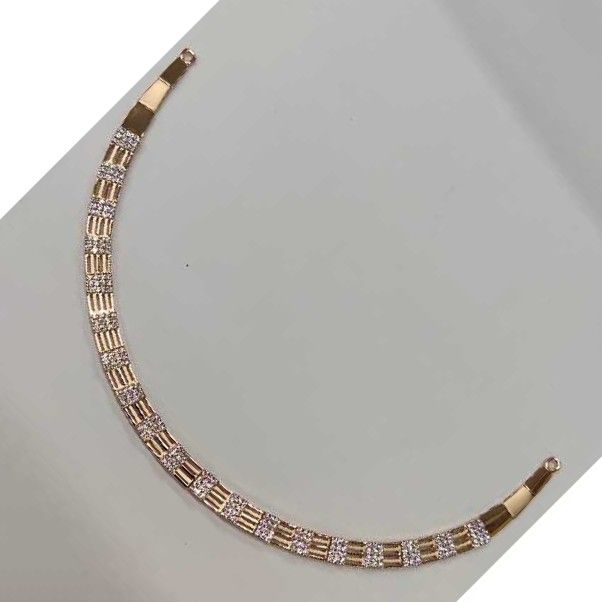 CZ slider necklace
