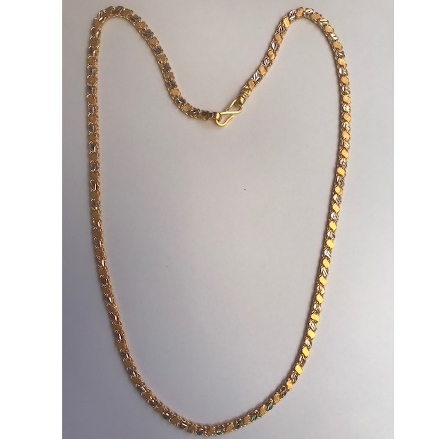 916 Gold Fancy Chain For Men DC-C001