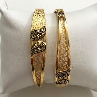 916 Gold Antique Copper Kadli DC-B007