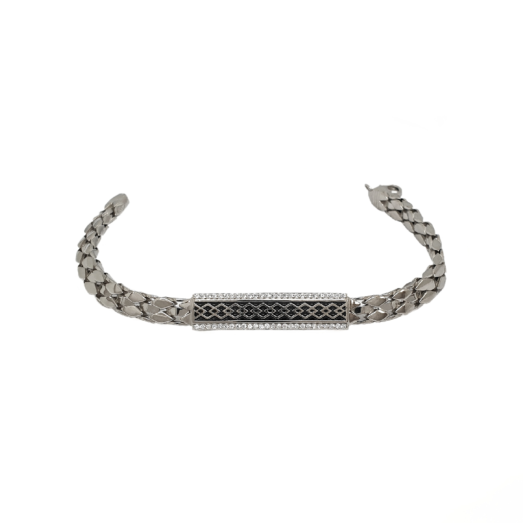 Modern 925 Sterling Silver Bracelet MGA - BRS2427