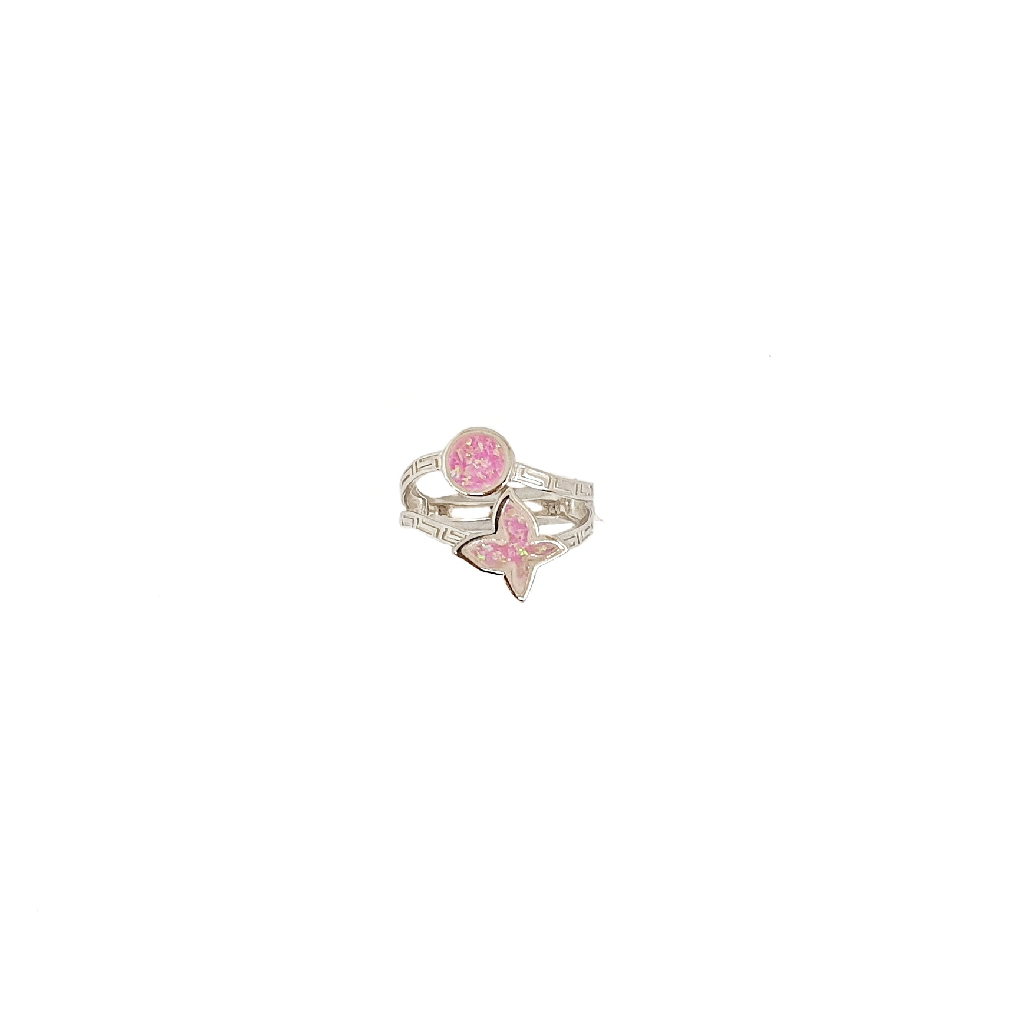 Floral And Dot New Design In 925 Sterling Silver MGA - LRS5317