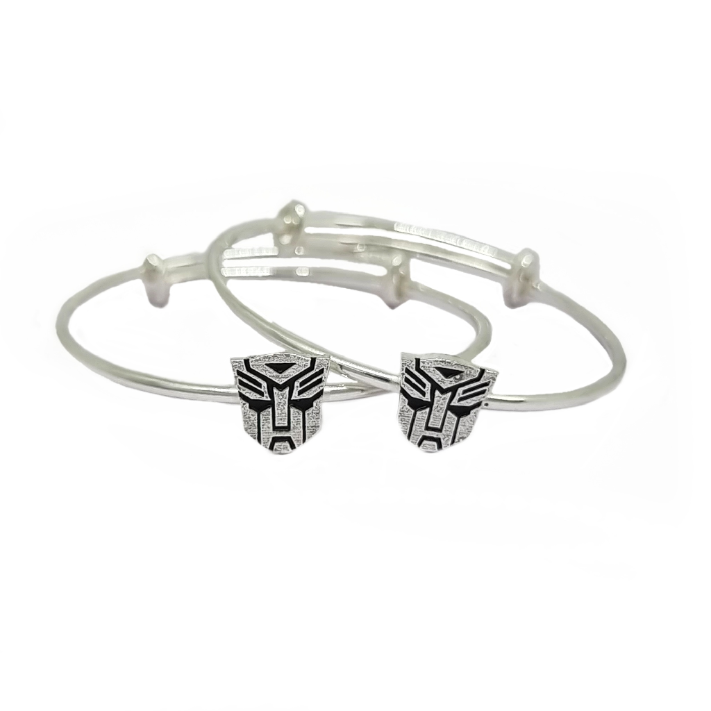 Kids Cartoon Face Kadli In 925 Sterling Silver MGA - KDS2962