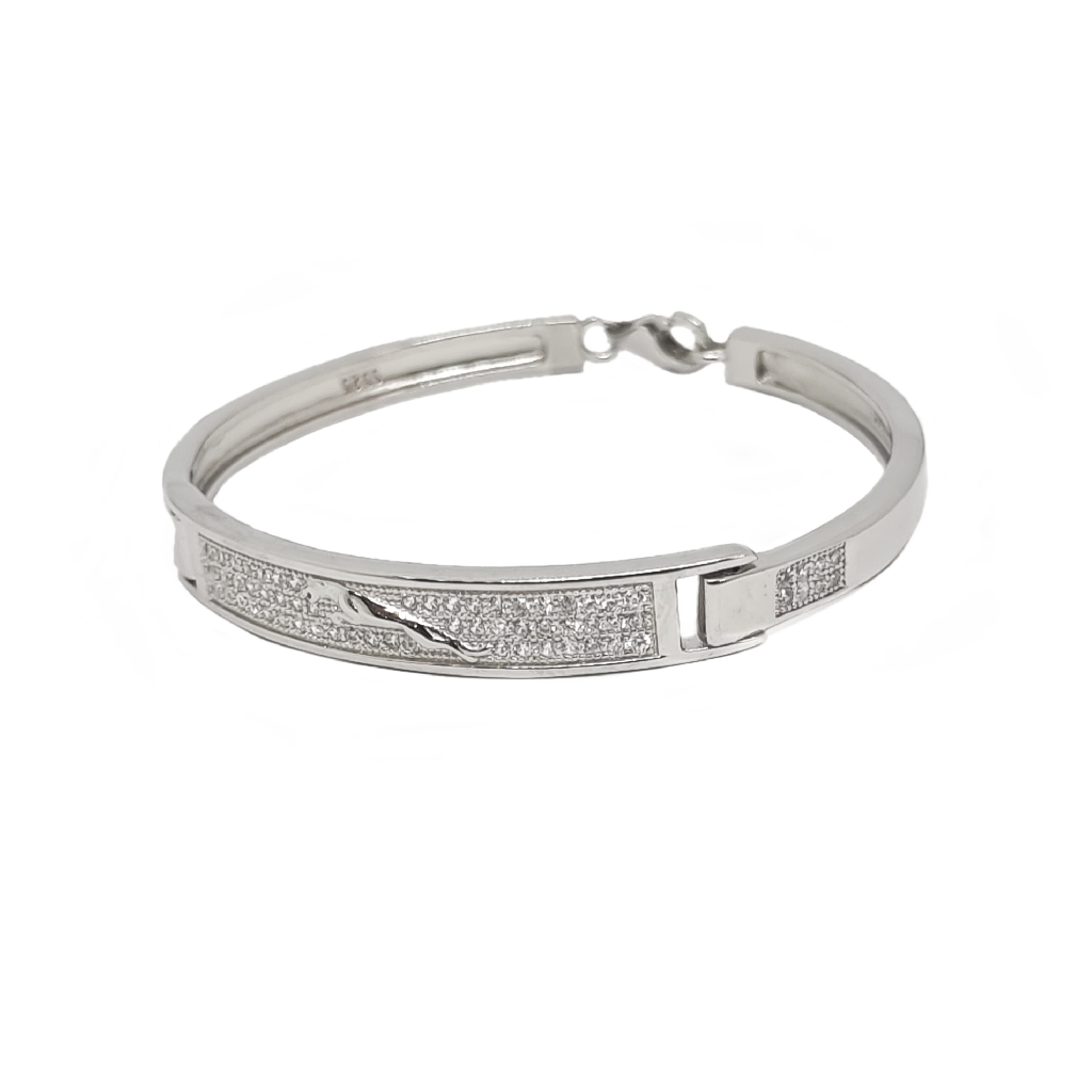 Jaguar Logo Kids Bracelet In 925 Sterling Silver MGA - BRS2356