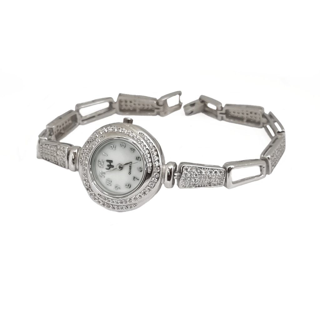 Diamond Watch In 925 Sterling Silver MGA - WCS0007