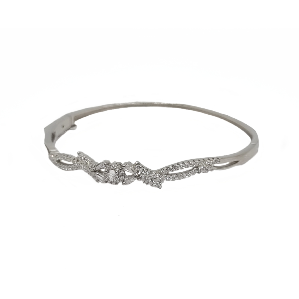 New Designer Kada Bracelet In 925 Sterling Silver MGA - BRS2348