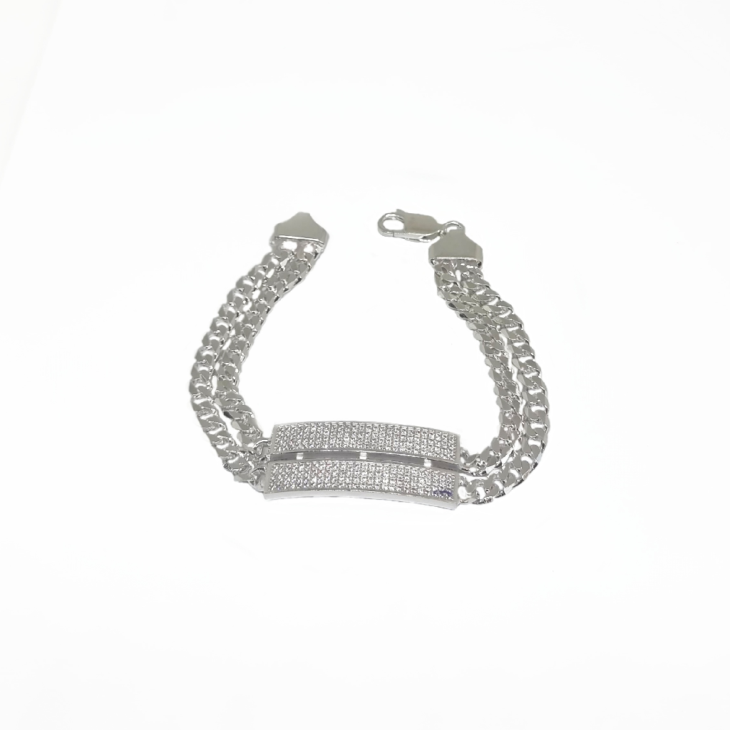 Fancy diamond lucky in 925 sterling silver mga - brs2303