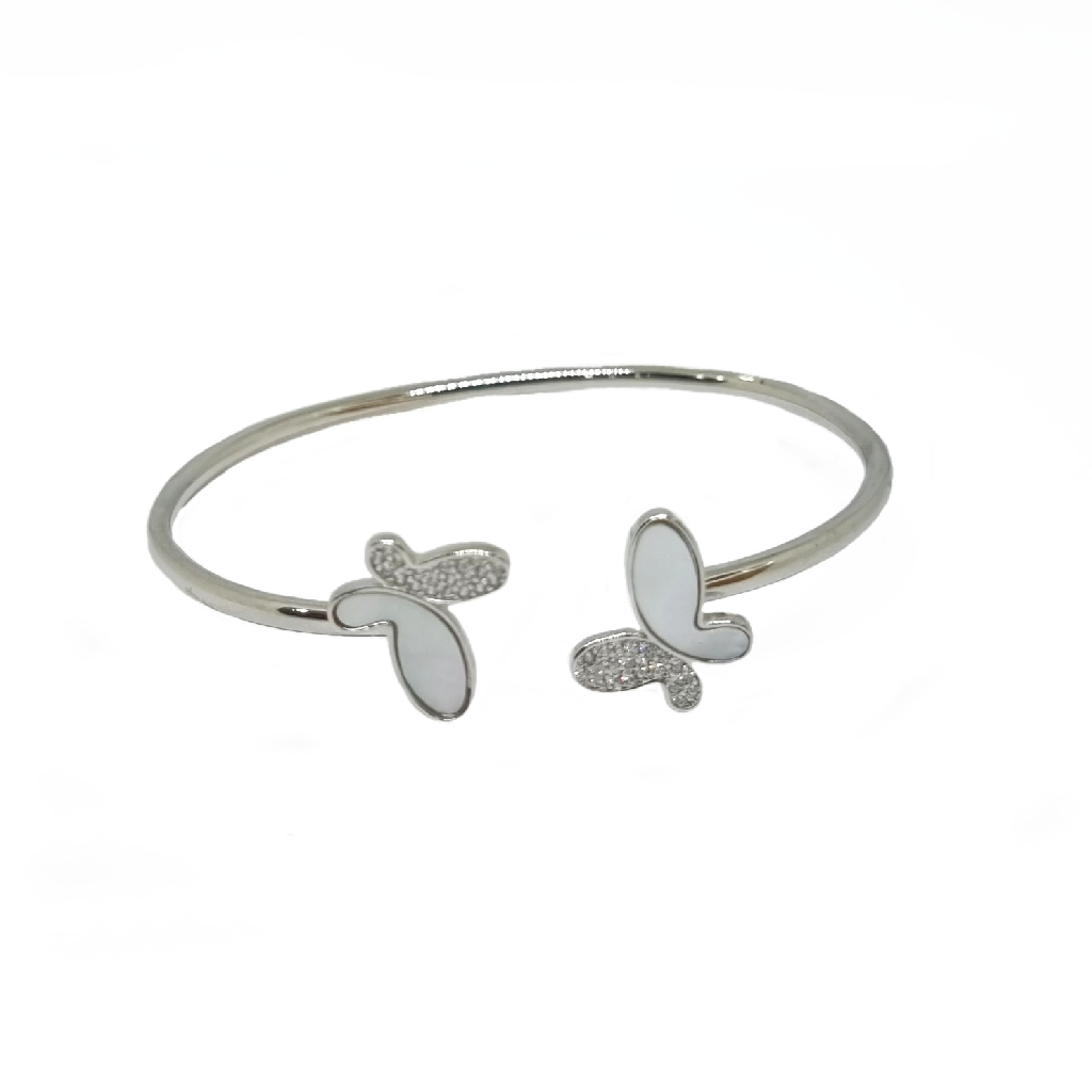 Beautiful Butterflies Bracelet In 925 Sterling Silver MGA - BRS2278