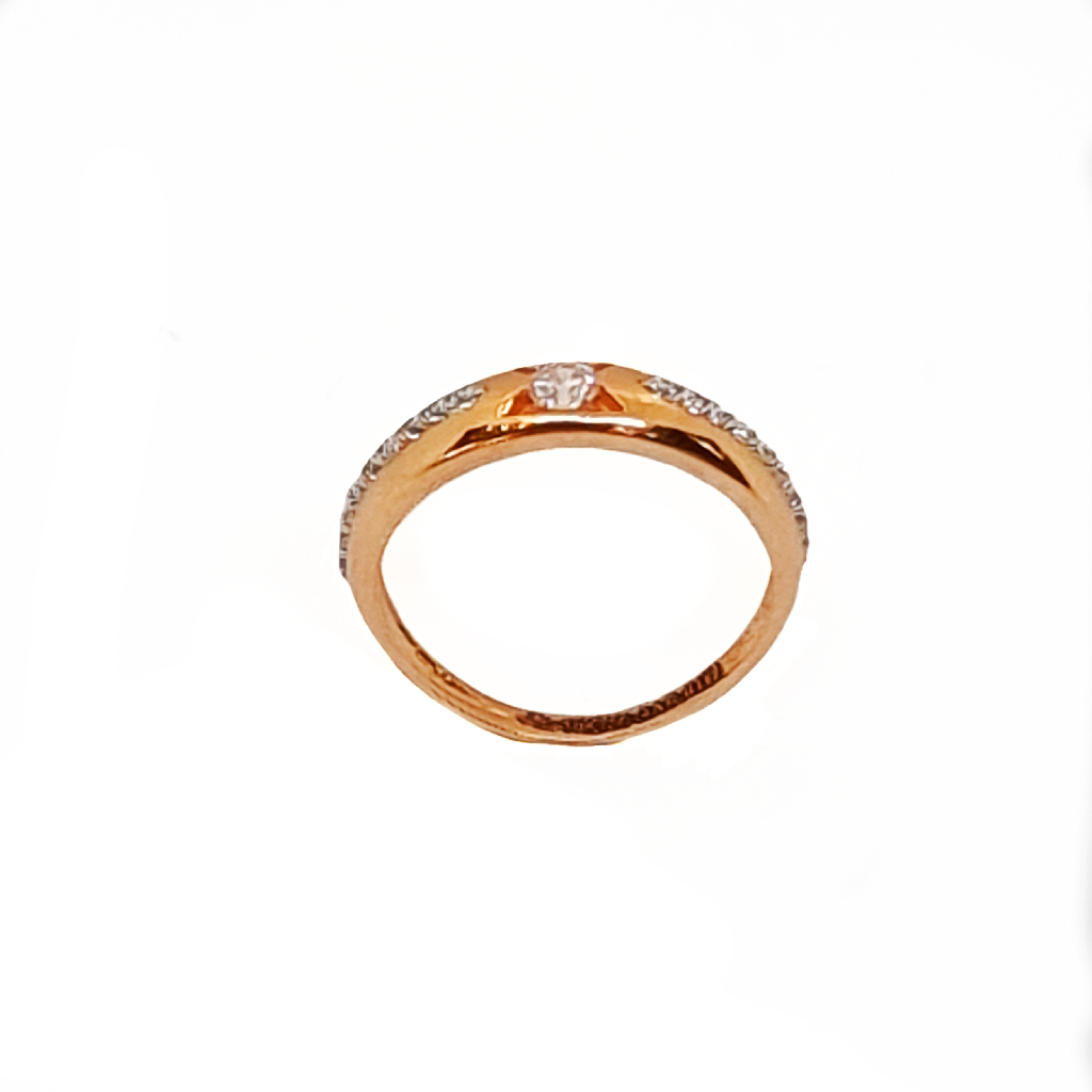 18K Rose Gold Diamond Ring - LRG1514