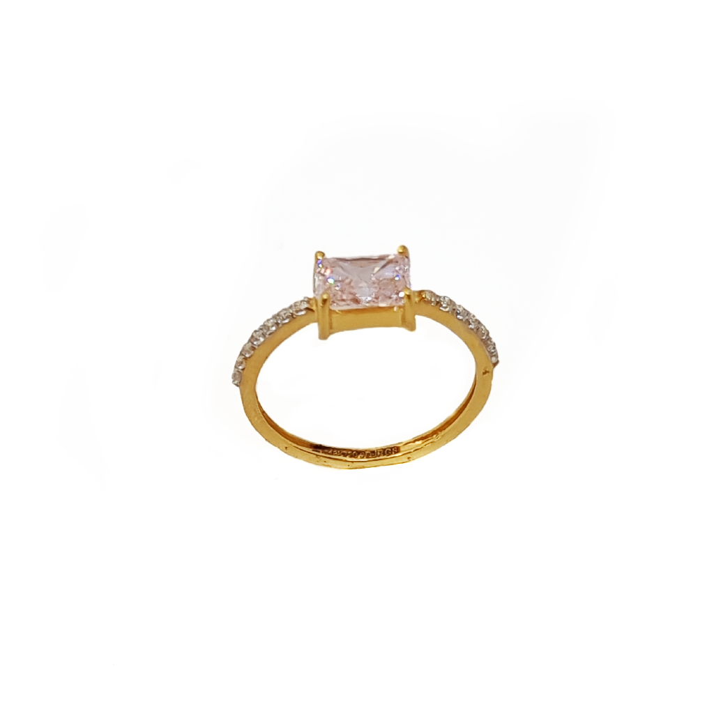 Pink Diamond Delicate Ring In 18K Gold MGA - LRG1508