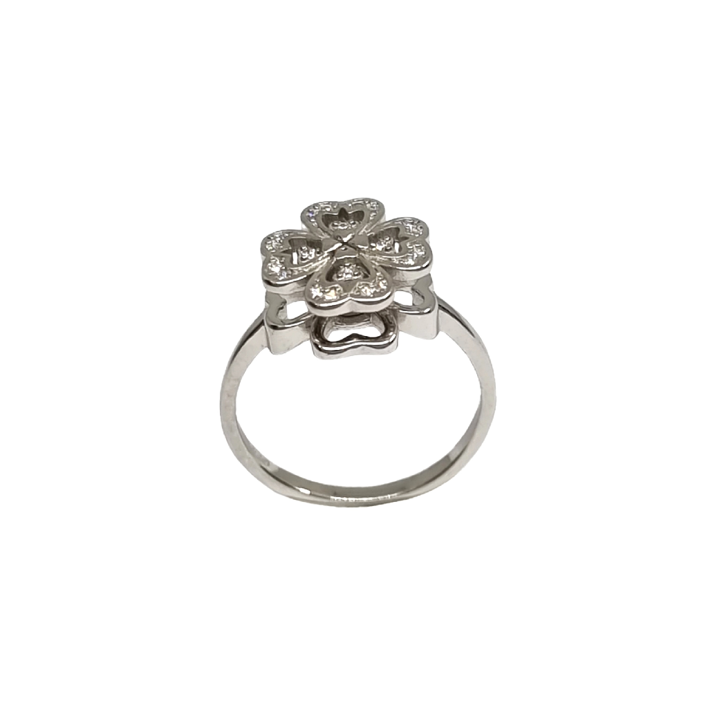 Flower Movable Ring In 925 Sterling Silver MGA - LRS4890