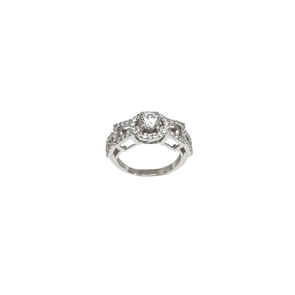 Latest Collection Of Diamond Ring In 925 Sterling Silver MGA - LRS4865