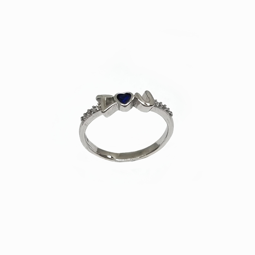 925 Sterling Silver love ring in  mga - lrs4851