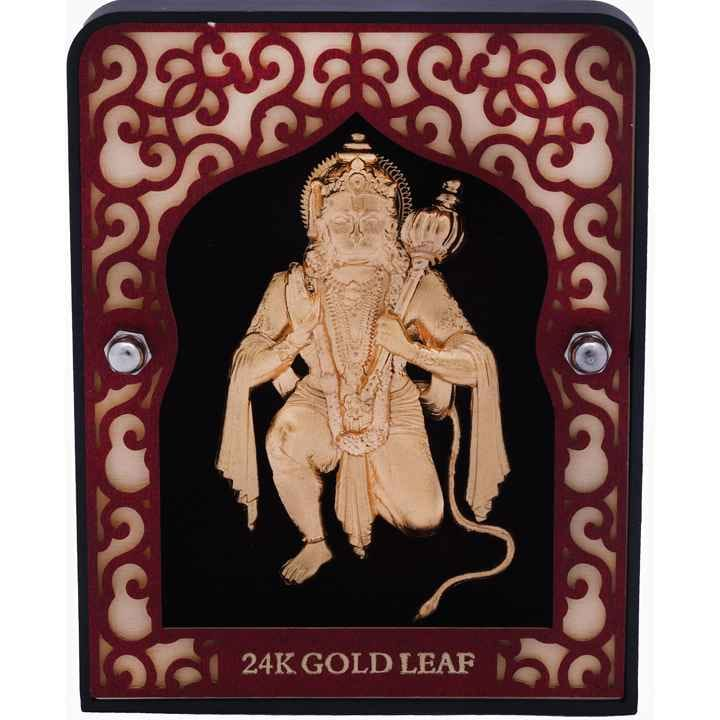 Shree Kashtbhanjan Maharaj Frame In 24K Gold Leaf MGA - AGE0183