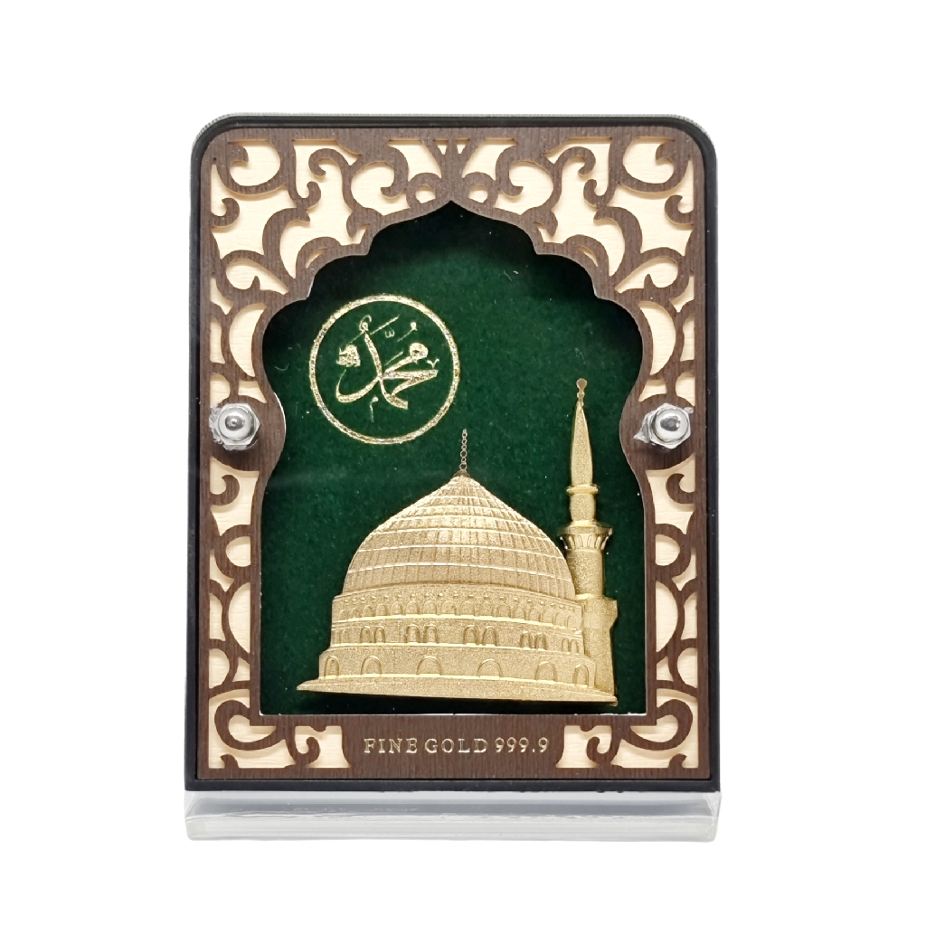 Madina Sharif In 24 Carat Gold Plating Frame For Gifting MGA - AGE0077