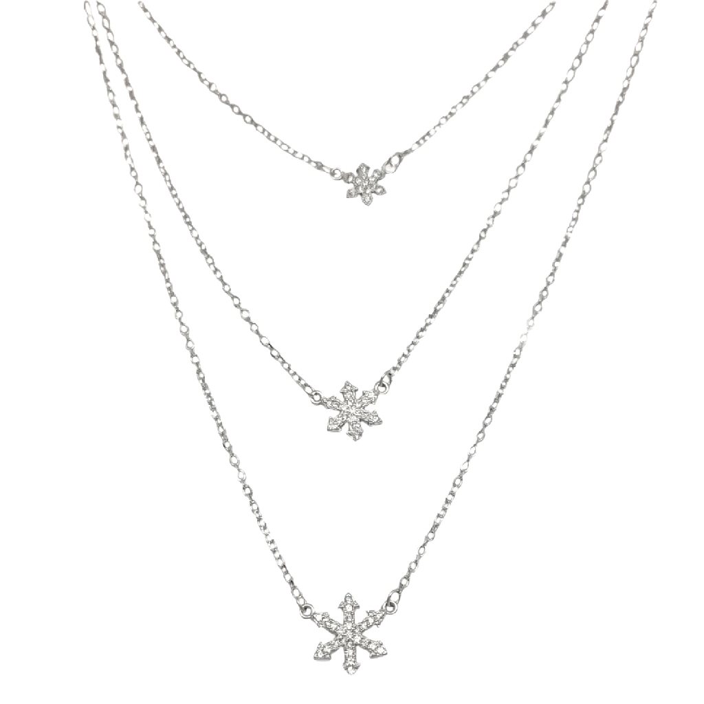 Three Layers Designer Tanmaniya In 925 Sterling Silver MGA - CHS2209