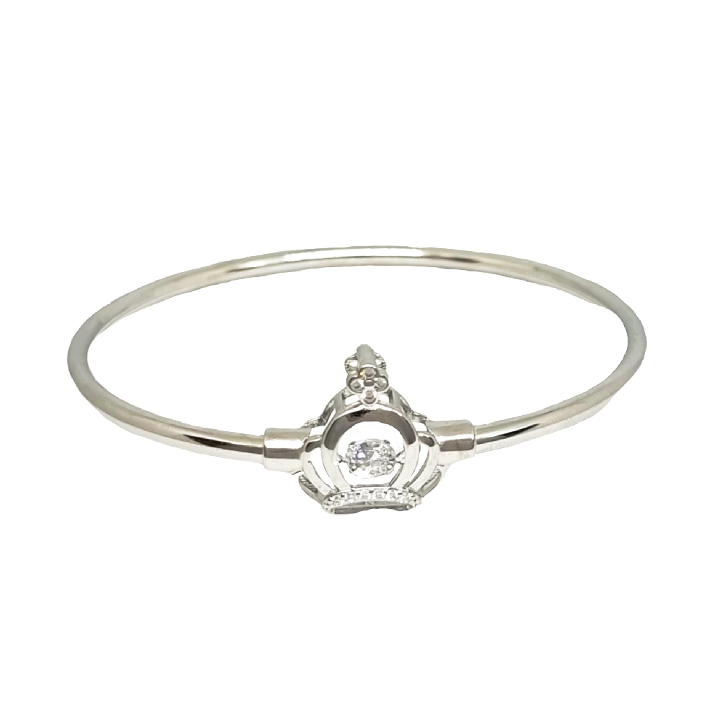 Crown Dancing Diamond Bracelet In 925 Sterling Silver MGA - BRS2119
