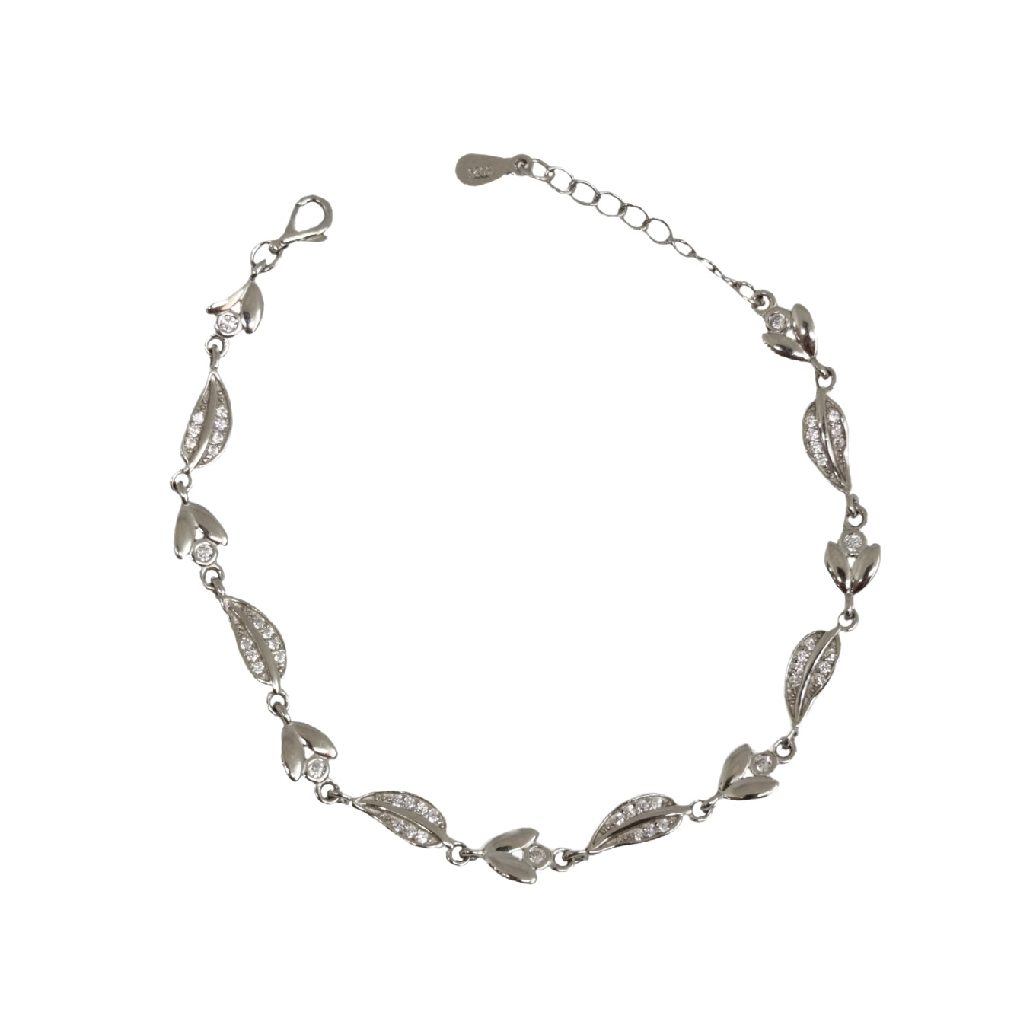 New Delicate Bracelet In 925 Sterling Silver MGA- BRS2028