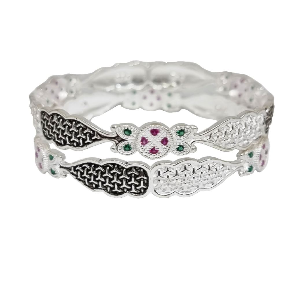 Oxidised Finishing Kadli In 925 Sterling Silver MGA - KDS2817