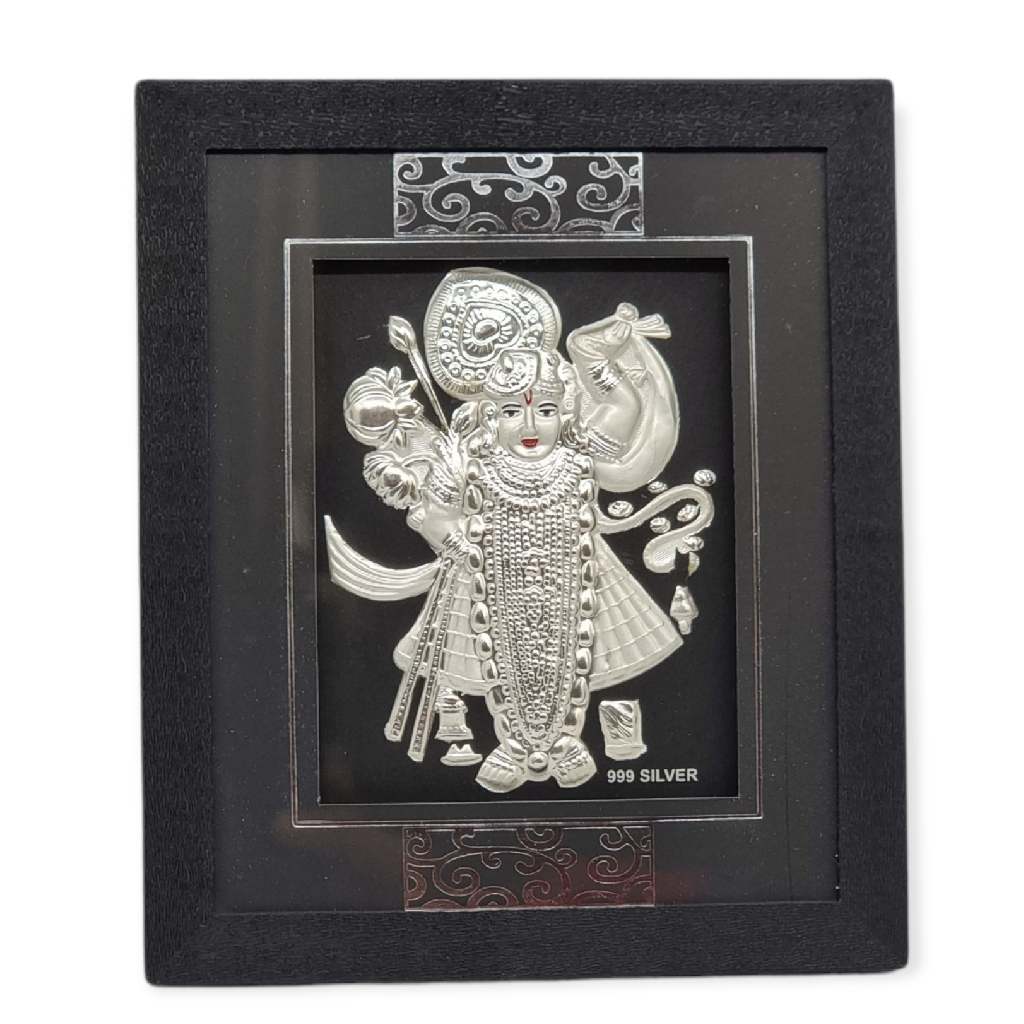 999 silver Shrinathji frame