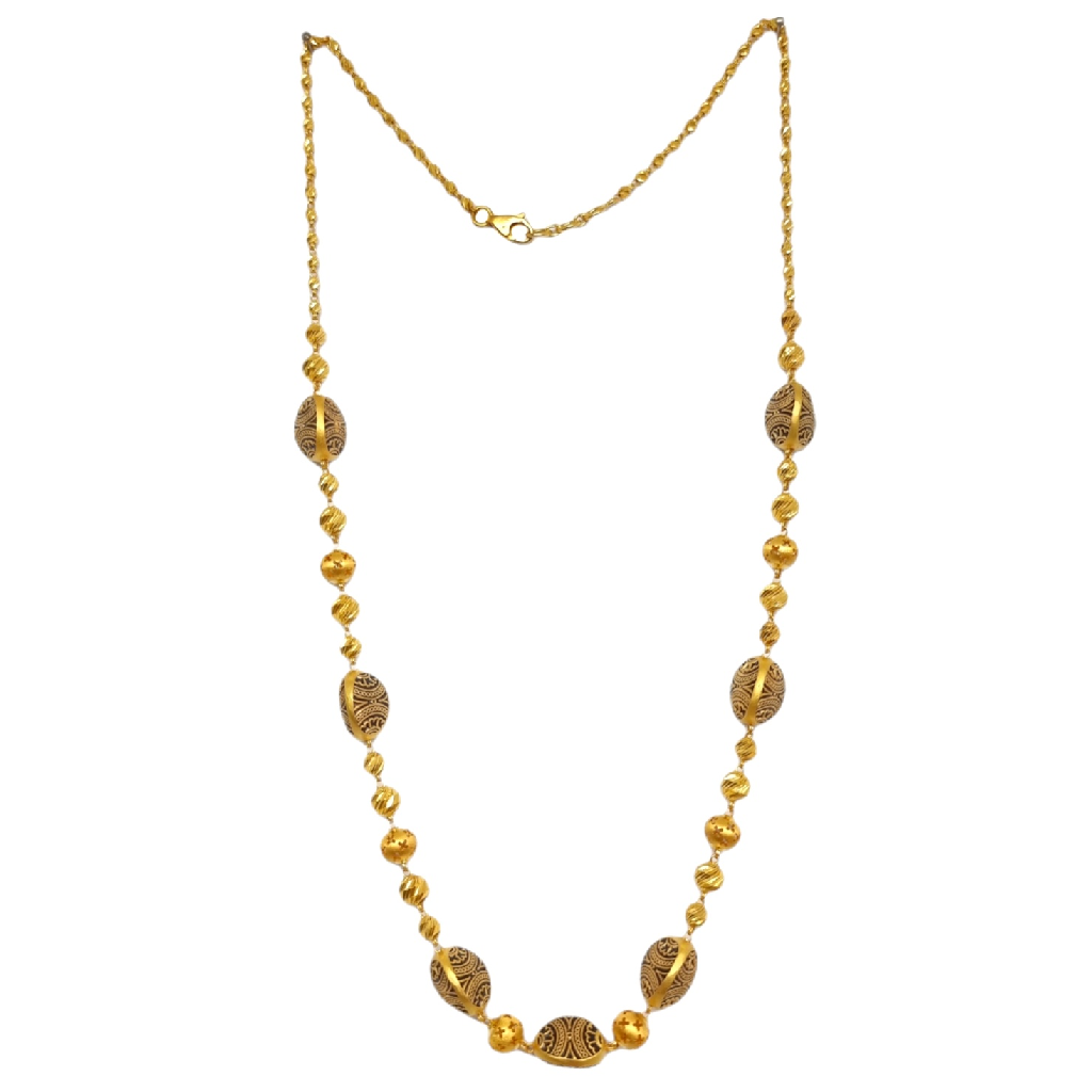 22K Gold Antique Fancy Mala MGA - MLG0010