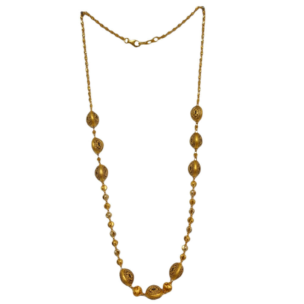 22K Gold Antique Modern Mala MGA - MLG0009