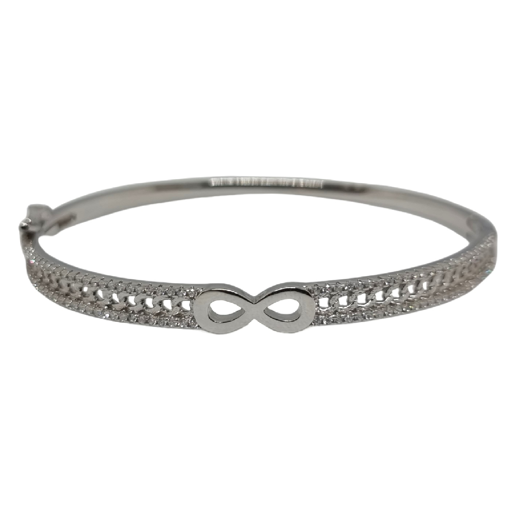 925 Sterling Silver Infinite Designer Bracelet MGA - BRS1986