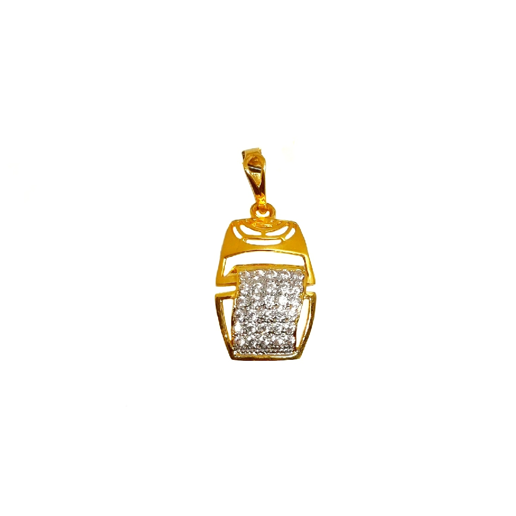 22k gold designer gents pendant mga - pdg1209
