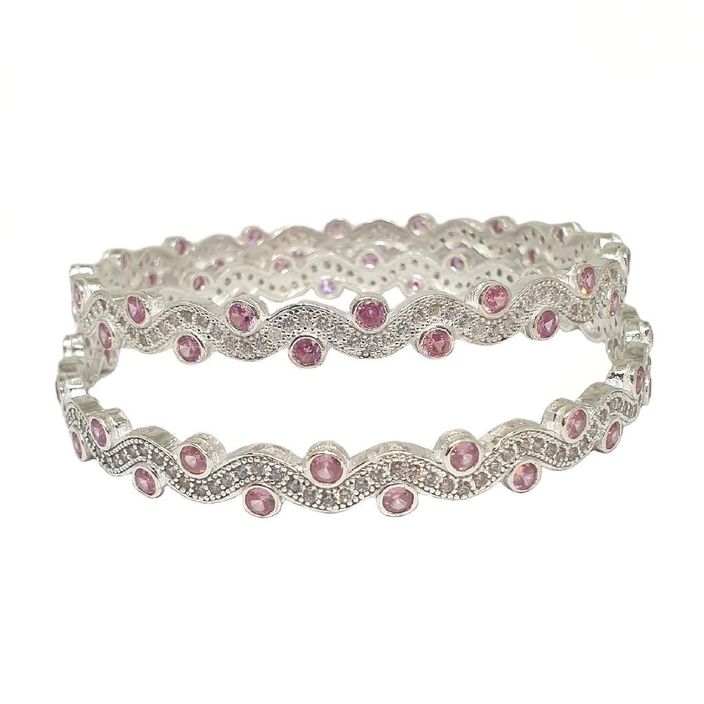 925 Sterling Silver Designer Kadli Bangles MGA - KDS2540