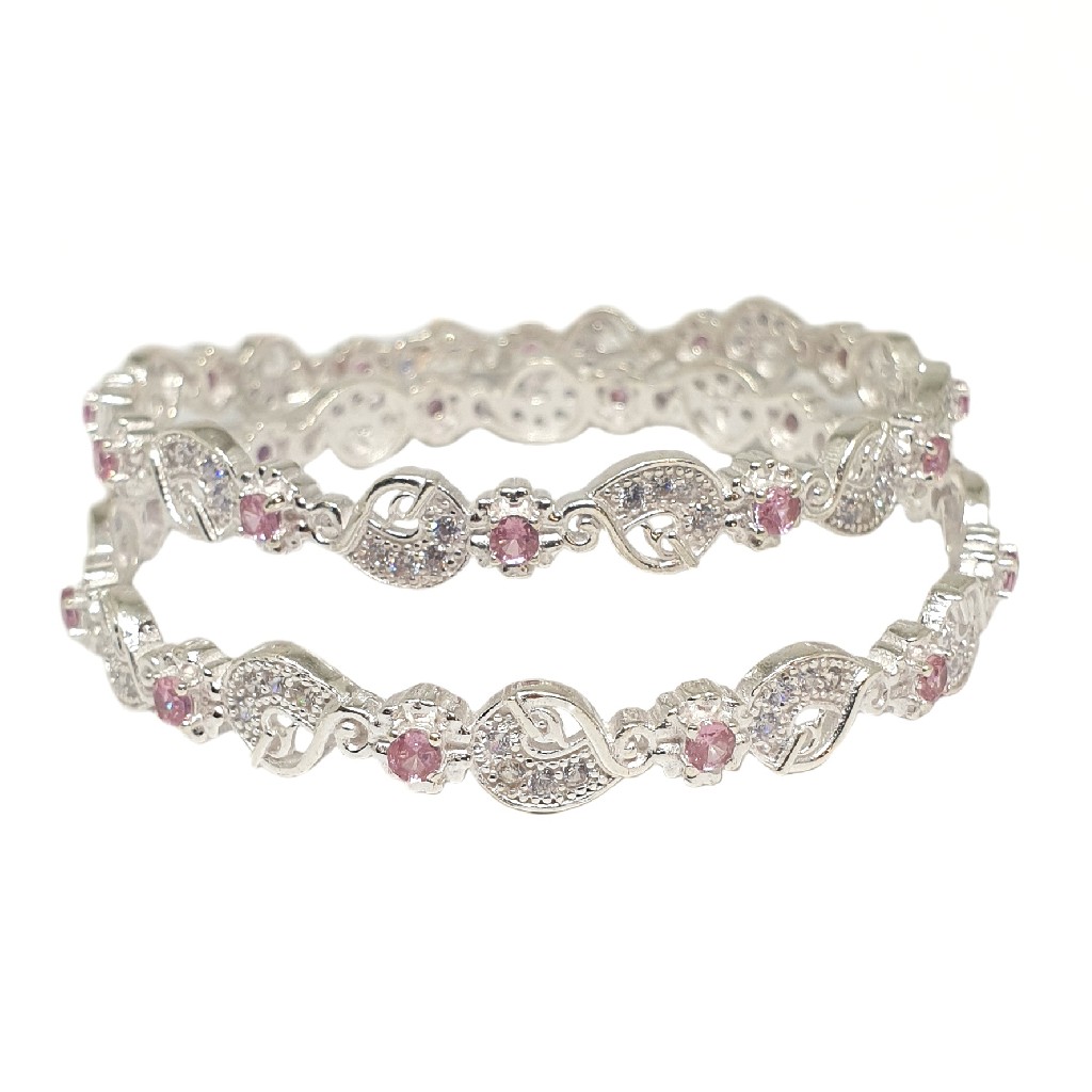 925 Sterling Silver Designer Kadli Bangles MGA - KDS2544