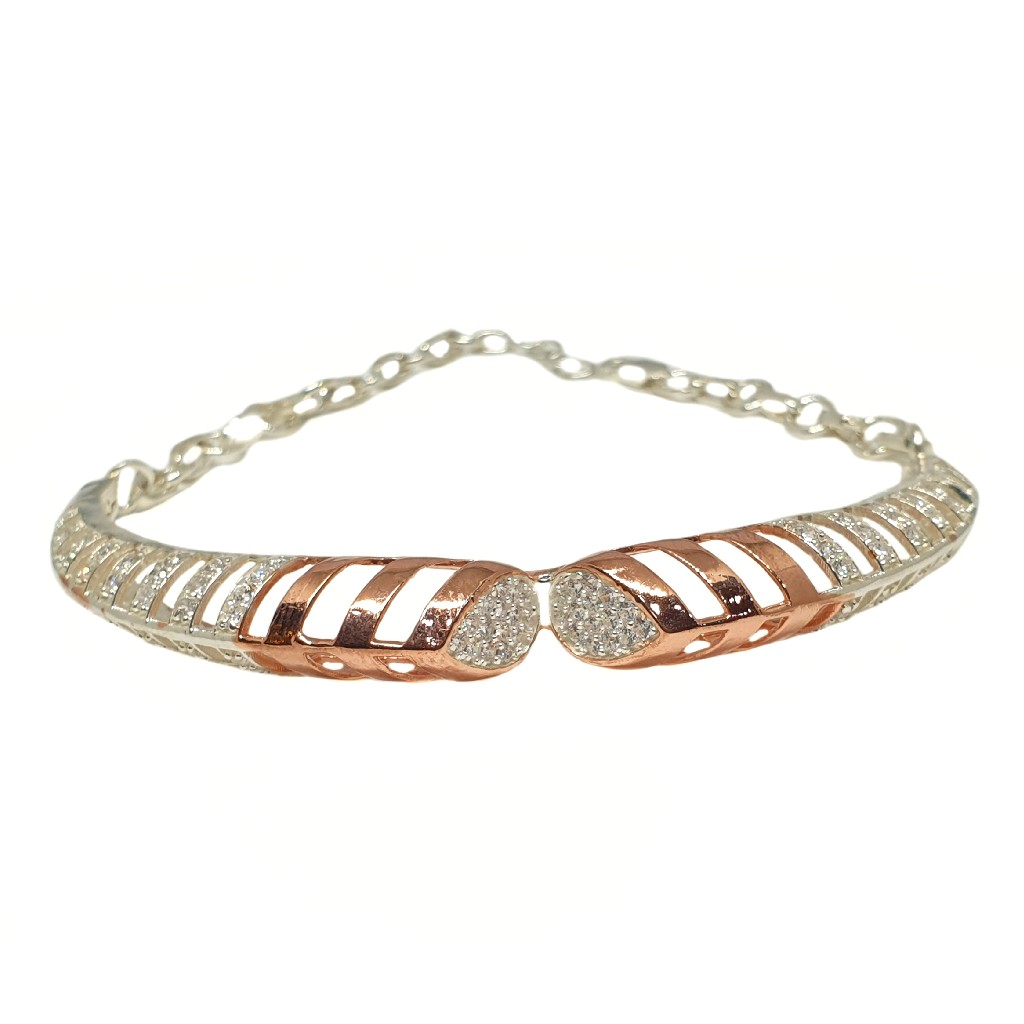 925 Sterling Silver Fancy Bracelet MGA - BRS1831