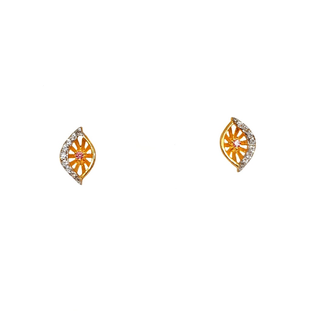 22K Gold Fancy Earrings MGA - BTG0487